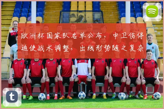 欧洲杯国家队名单公布，中卫伤停迫使战术调整，出线形势随之复杂化